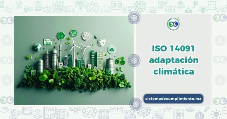 ISO 14091 adaptación climática