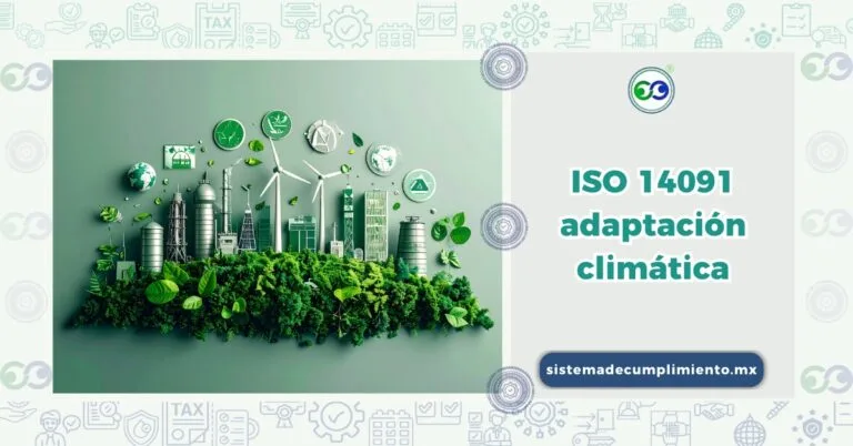 ISO 14091 adaptación climática