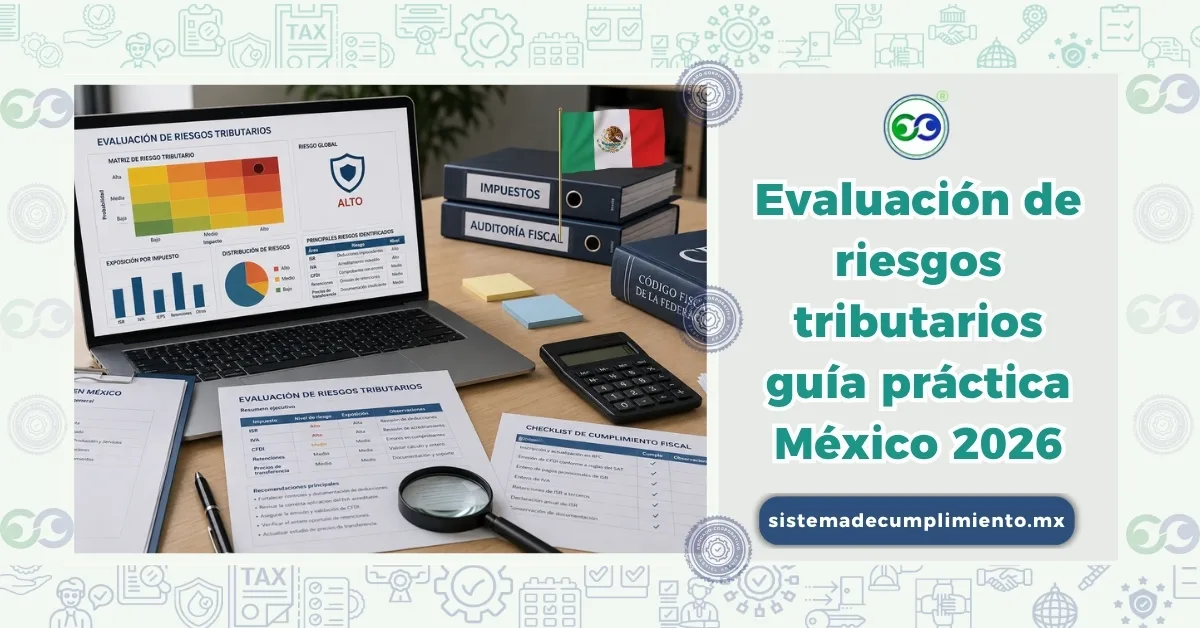 Evaluación de riesgos tributarios guía práctica México 2026